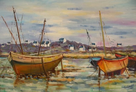 Bateaux à marée basse